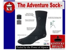 Kentucky Royal Adventure Sock