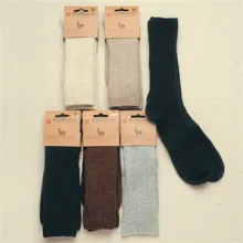 Alpaca Copper Crew Socks