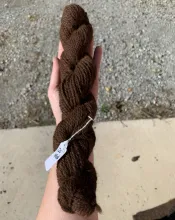 Dark Brown DK Yarn - 120 Yrds, 2 Ply